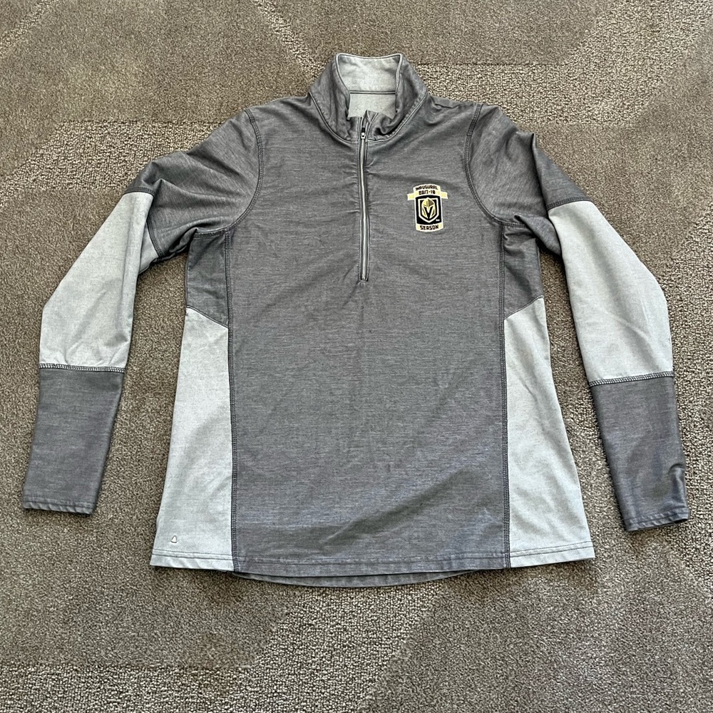 INTIGUA Vegas Golden Knights 3/4 Zip Pullover